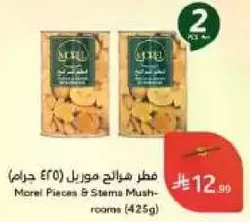 Morel Pieces & Stems Mushrooms (425g)