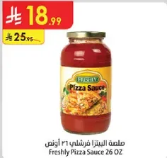 Freshly Pizza Sauce 26 OZ