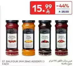 St. Dalfour Jam 284g Assorted Each
