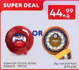 Edam or Gouda Royal Orange - Per kg