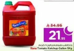 Rana Tomato Ketchup Gallon 5Kg