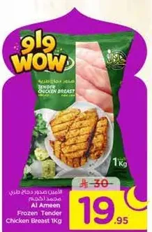 صدر دجاج طري مجمد 1 كجم