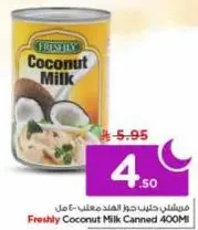 Freshly Coconut Milk Canned 400ML