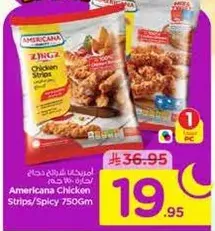 Americana Chicken Strips/Spicy 750g.