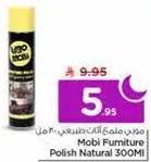 Mobi Furniture Polish Natural 300ML