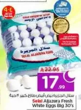 Selal Aljazera Fresh White Eggs Big 30's