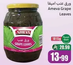 Ameva Grape Leaves