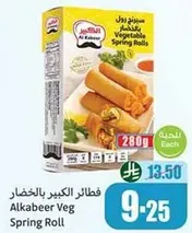 Alkabeer Vegetable Spring Rolls