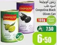 Coopolina Black Olives Can