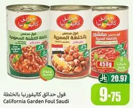 California Garden Foul Saudi