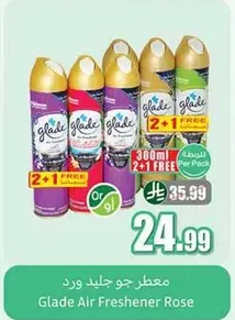 Glade Air Freshener Rose