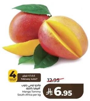 Mango Tommy from South Africa per kg