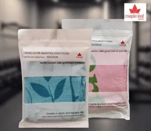 Strong water absorption sports towels. Excellent for good care of your skin.
