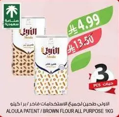 طحين الالوي / طحين فاخر لجميع الاستخدامات 1 كجم