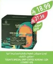 Today's special drip coffee scream.