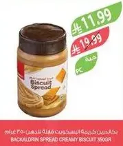 Backaldrin Spread Creamy Biscuit 350g