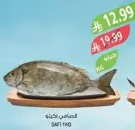 Fresh fish available for sale.
