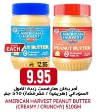 زبده الفول السوداني امريكان هارفست (كريميه / مقرمشه) 510 جرام