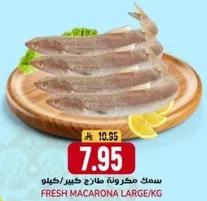 سمك مكرونه خارج كبير/كيلو