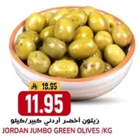 Jordan Jumbo Green Olives