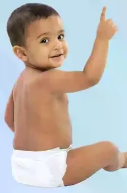 Soft and comfortable baby diapers for all-day protection.