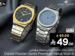 Daniel Pawter Gents Premium Metal Watch
