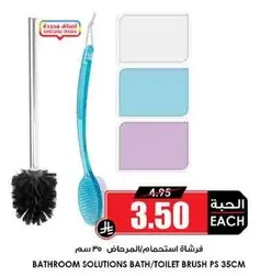 Bathroom Solutions Bath/Toilet Brush PS 35CM