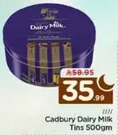 Cadbury Dairy Milk Tins 500g