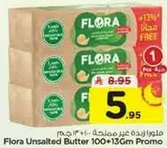 Flora Unsalted Butter 100+136g Promo
