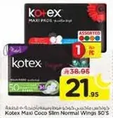 Kotex Maxi Coco Slim Normal Wings 50's