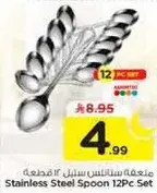 Stainless Steel Spoon 12Pc Set