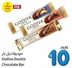 Godiva Double Chocolate Bar