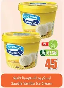 Saudia Vanilla Ice Cream