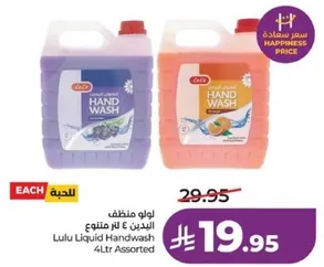 لو لو منظف اليدين 4 لتر متنوع