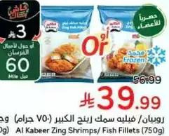 Al Kabeer Zing Shrimps / Fish Fillets (750g)