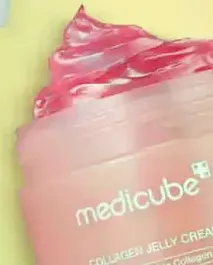 A collagen jelly cream that helps to hydrate and rejuvenate the skin.