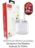 Zerospac TWS Wireless Earbuds Zs-T03Pro