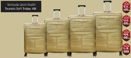 حقيبه توريسيتو سوفت ترولي 4W