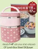 CF Lunch Box Steel 13X2Layer