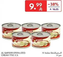 Al Safeer Sterilized Cream 170g x 5