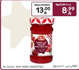 Mixed fruit jam.