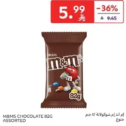M&M's Chocolate 82g Assorted