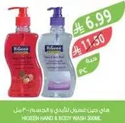 Higeen Hand & Body Wash 300ml