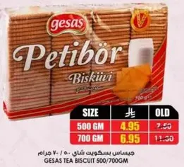 Gesas Tea Biscuit 500/700g