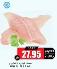Fish fillet 2.5 kg