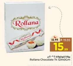 Rollana Chocolate T4 12x40Gm
