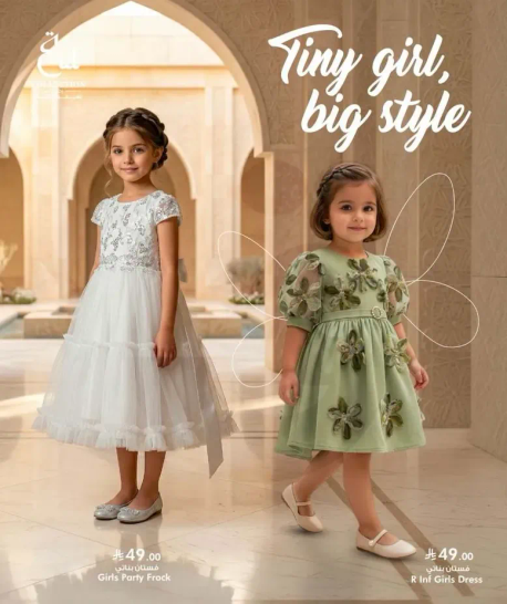 Girls Party Frock and R Intl Girls Dress