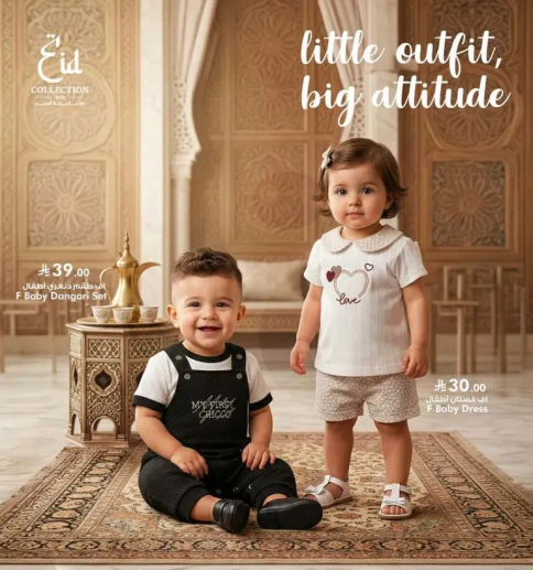 Little outfit, big attitude.