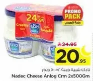 Nadec Cheese Analog Cream 2x500g