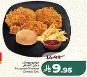 Broasted Chicken Combo 3pc